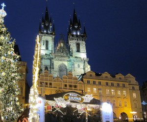 рождественская ярмарка в Праге