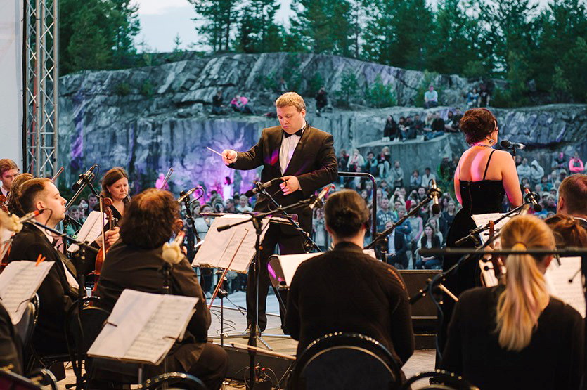 Фестиваль классической музыки в горном парке Рускеала